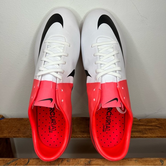 NEW Nike Mercurial Vapor VIII Clash Collection Solar Red Soccer Cleats Men’s 8.5 - Picture 8 of 12